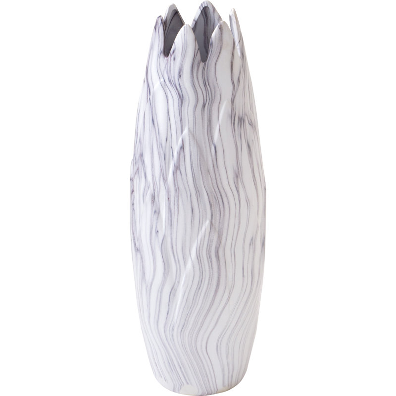 Wrought Studio White Novelty Vase & Reviews Wayfair